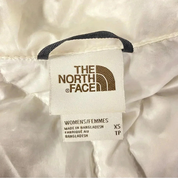 The North Face Westcliffe Down Jacket Sz XS Cream White - Picture 5 of 15